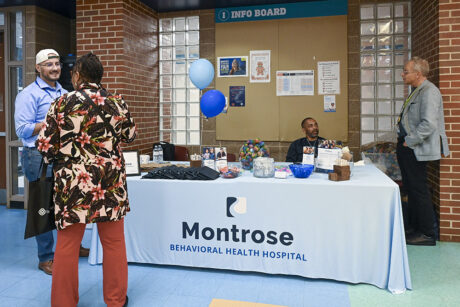 booth from montrose behavioral health hospital