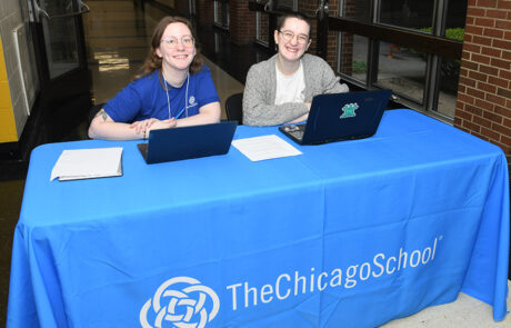two people form The Chicago School