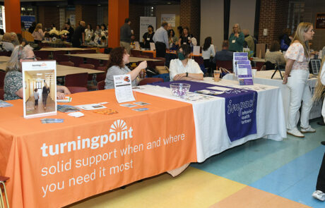 turning point display table